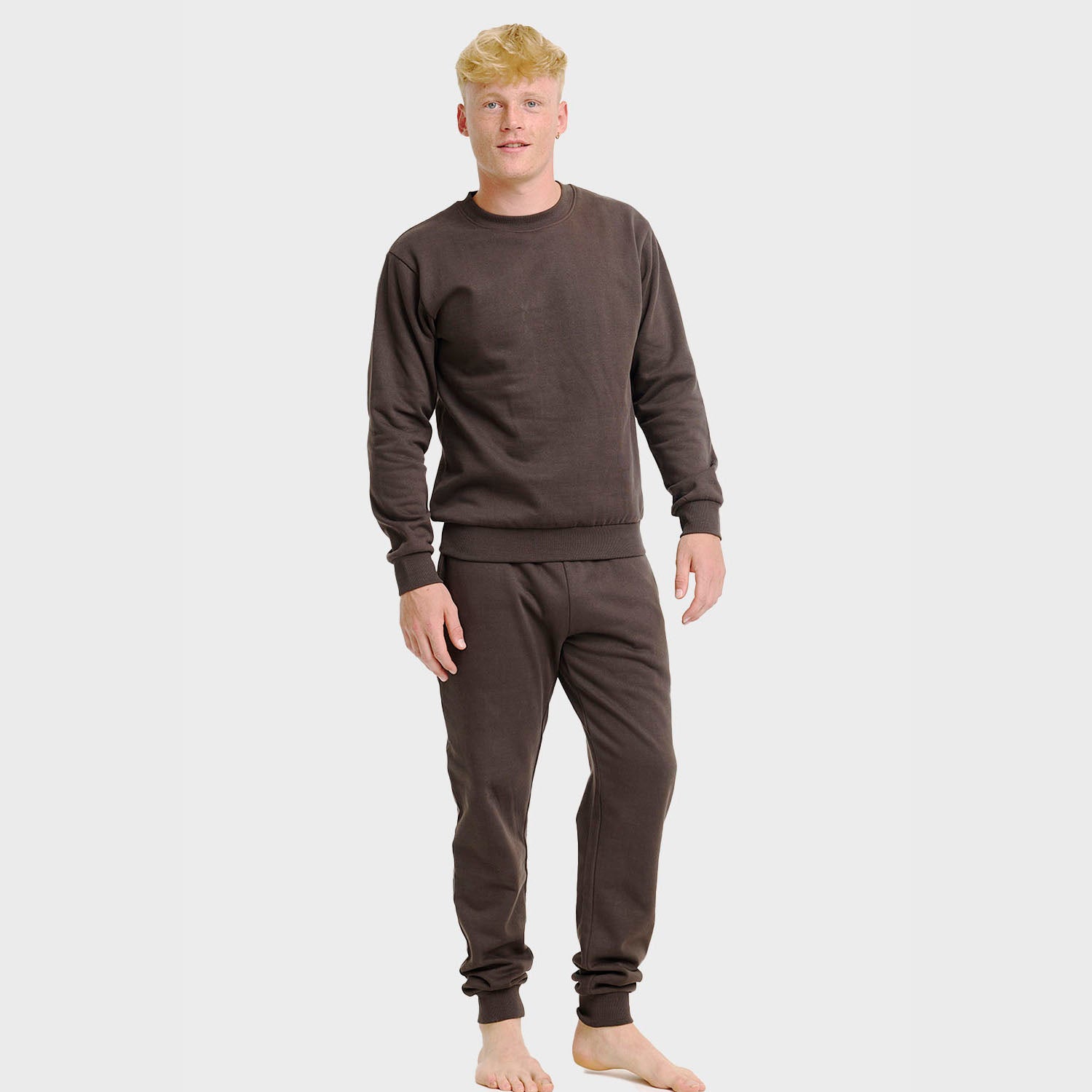 Brown Sweat Set β Men